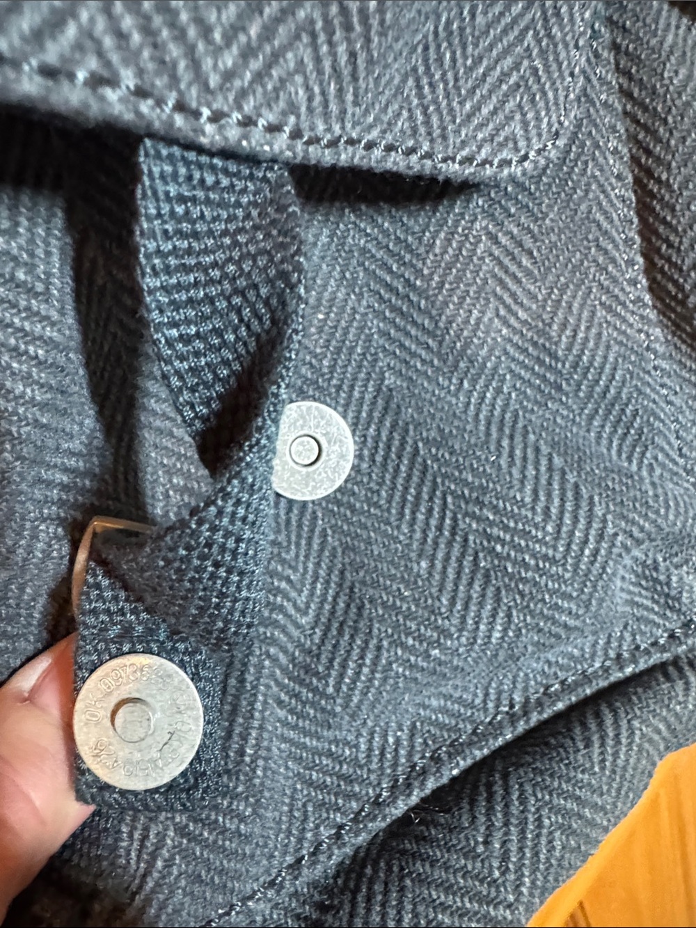 Universal Thread Blue Grey Patterned Backpack - Picture 3 of 5